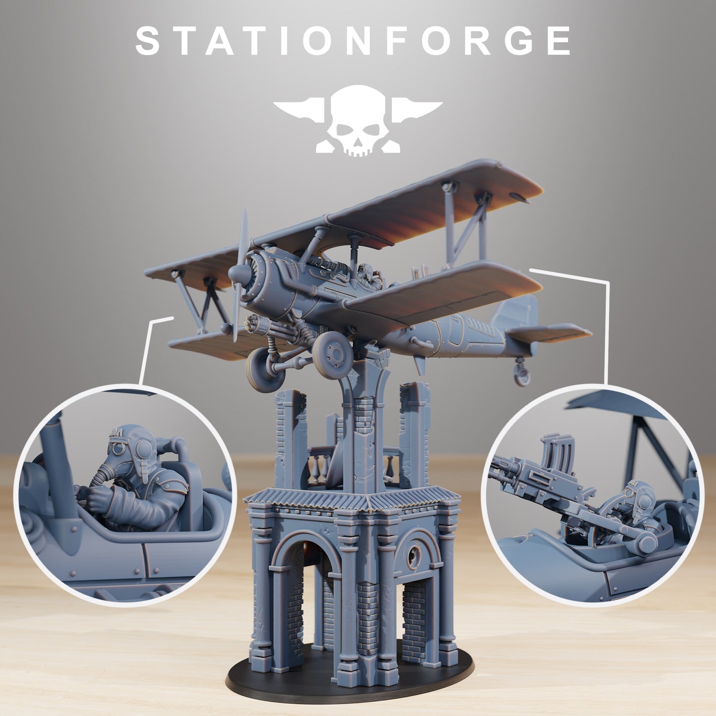 GrimGuard SF-14A Biplane