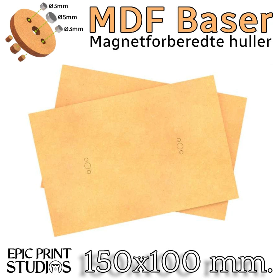 150x100 mm HDF Baser