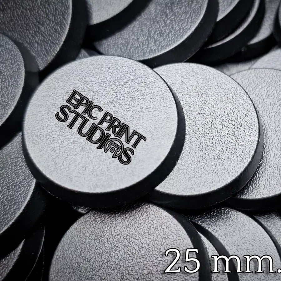25mm Runde Plastikbaser