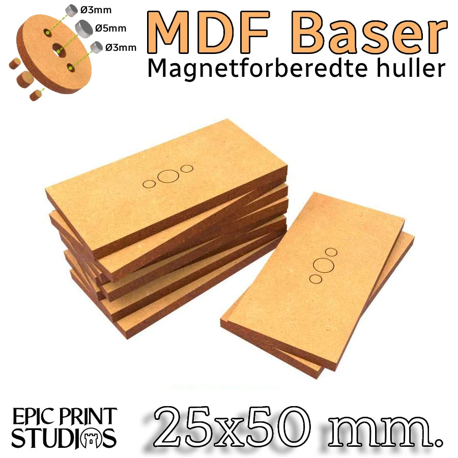 25x50mm HDF Baser