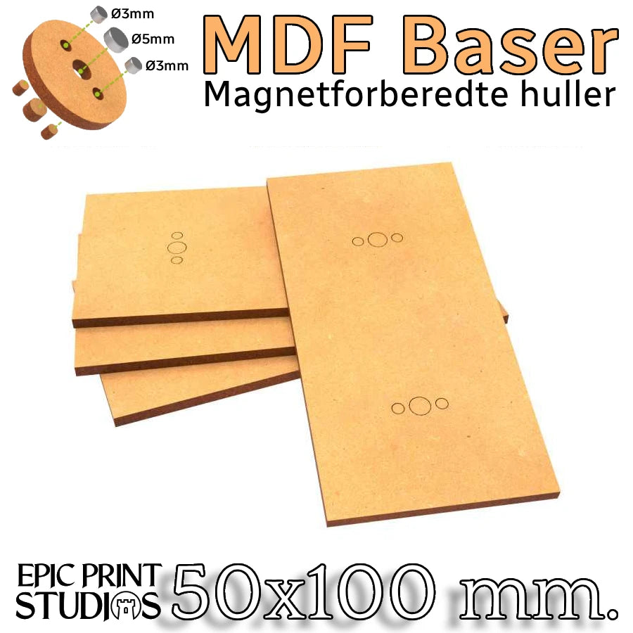 50x100 mm HDF Baser