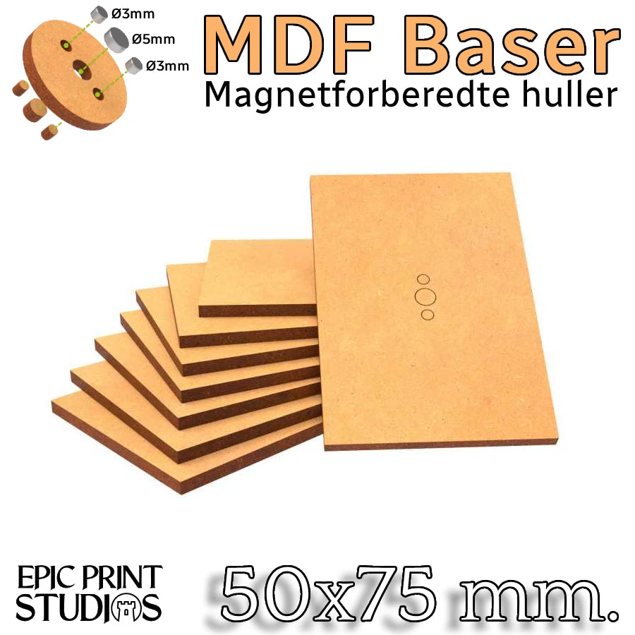 50x75mm HDF Baser