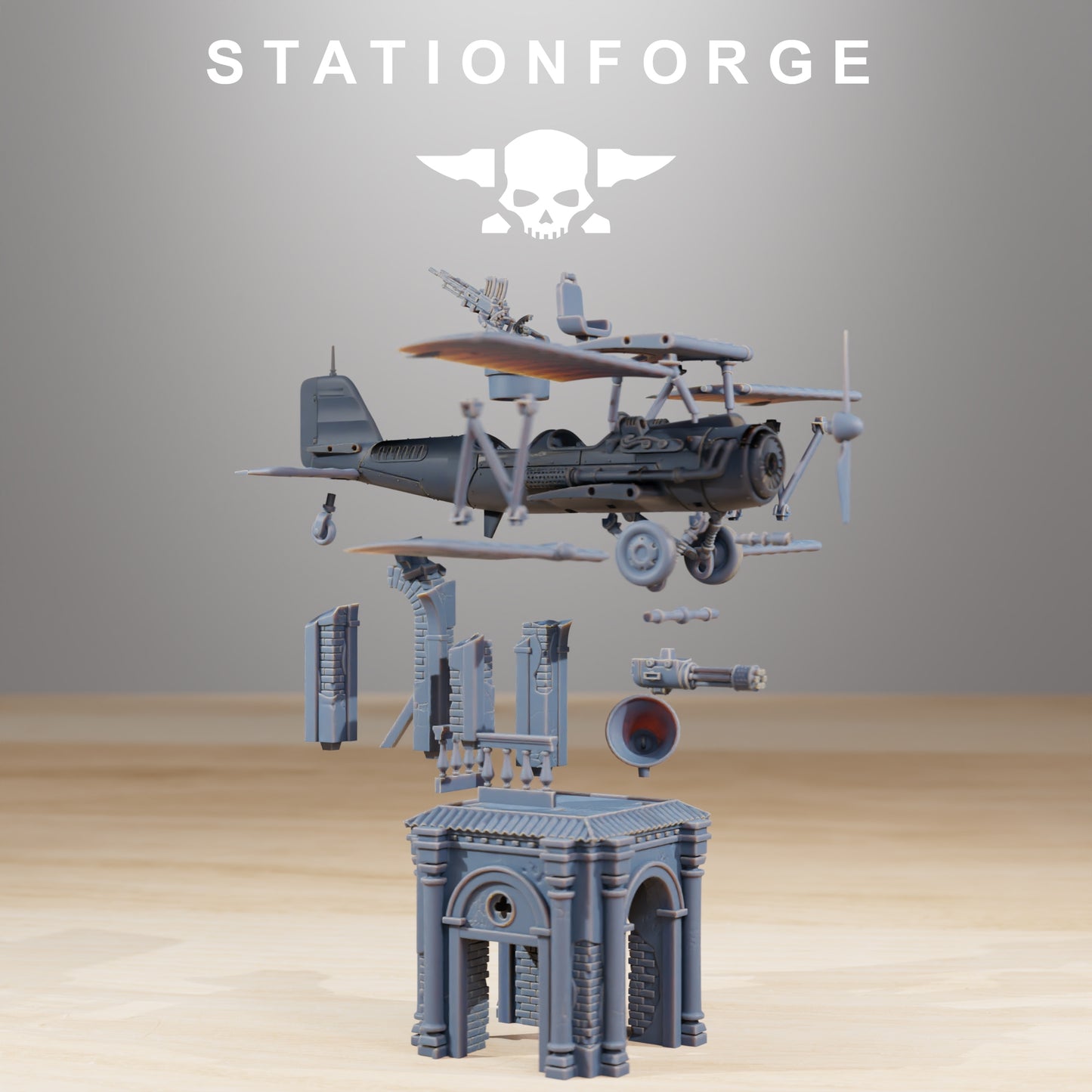 GrimGuard SF-14A Biplane
