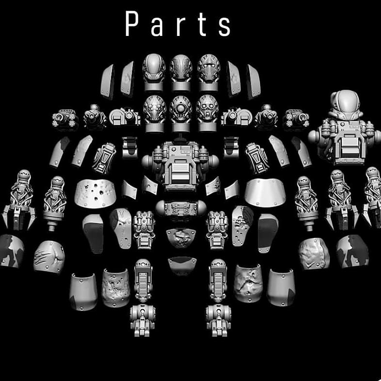 Scavenger Robot Droidtex