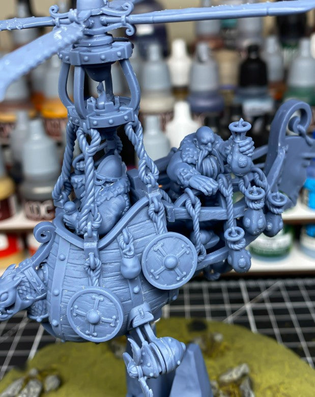 Dwarf Flying Machine - Longback