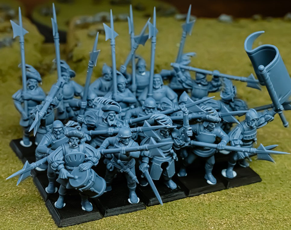 Sunland Troops with Halberds