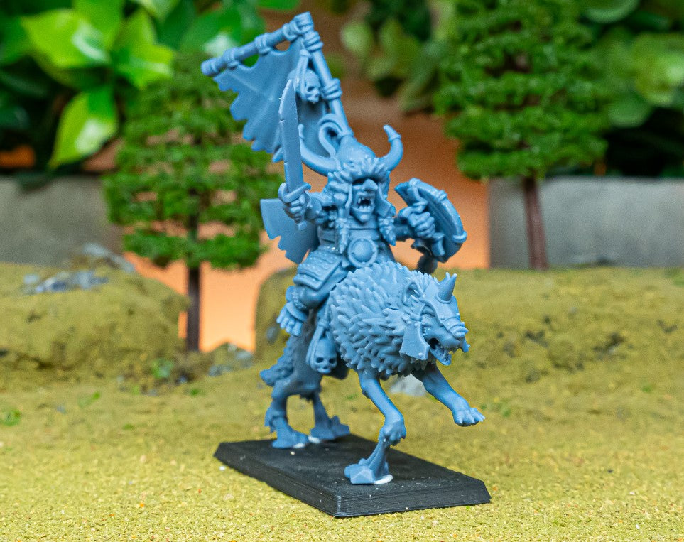 Goblin Khan on wolf
