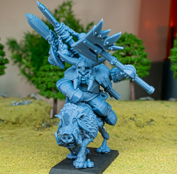 Orc Boss on Boar