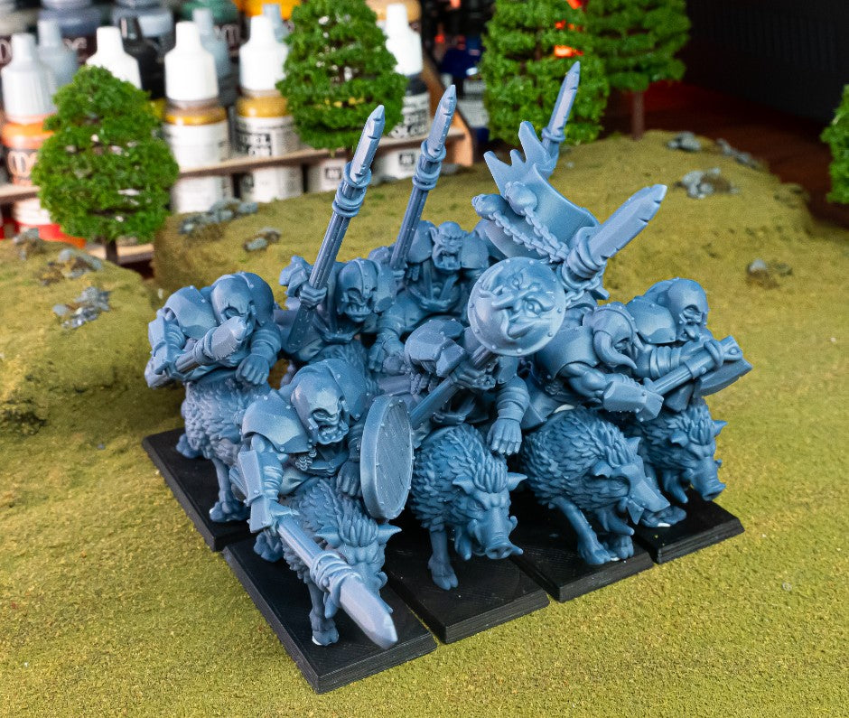 Orcs Warriors on Boars