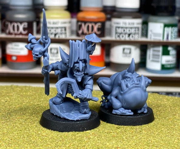 Grubnax and Croakulus - Set of two