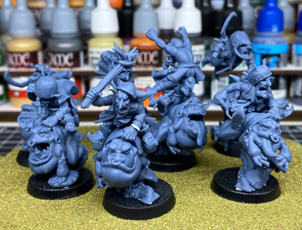 Swamp Goblins Frog Riders