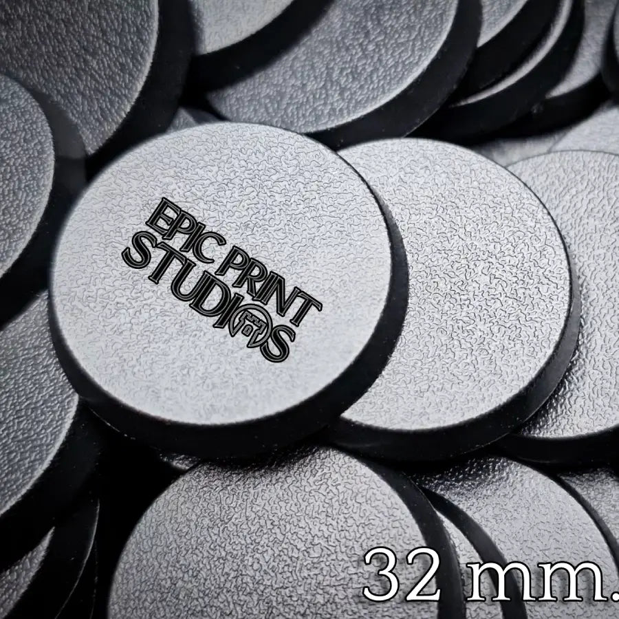 32mm Runde Plastikbaser