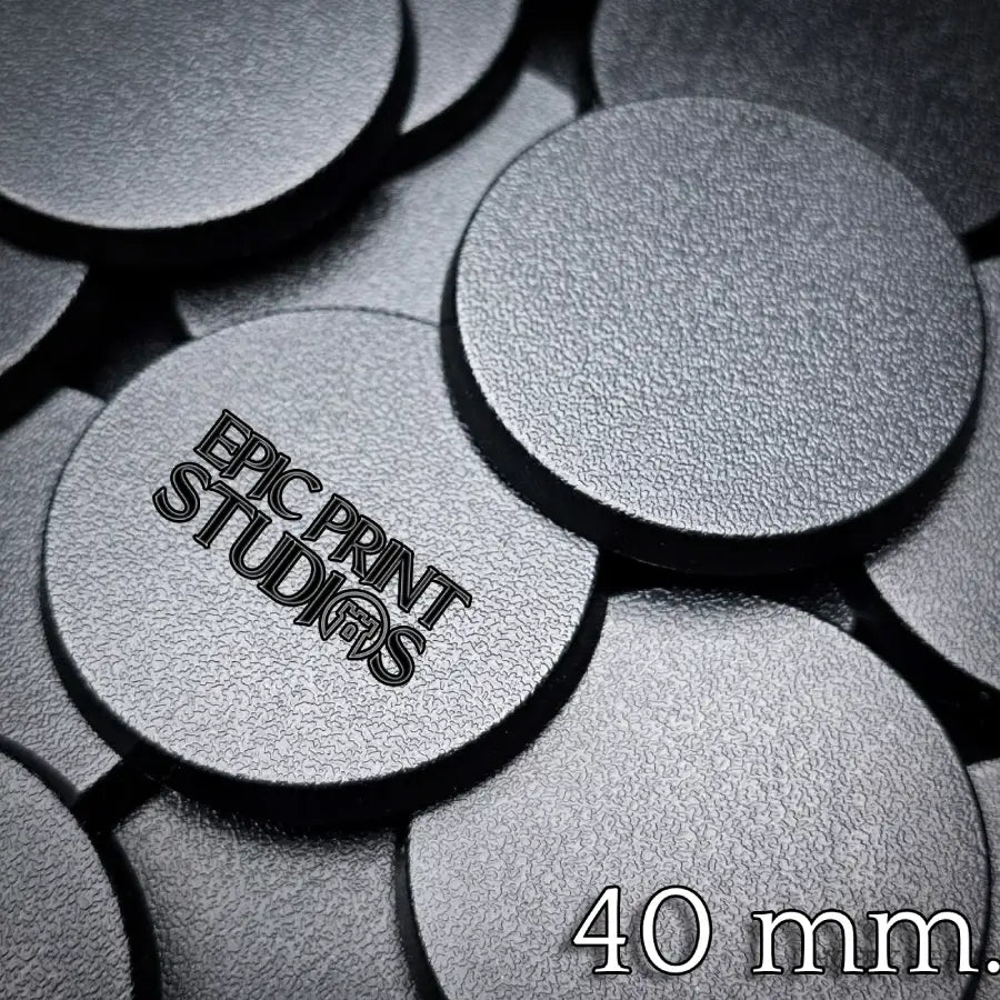 40mm Runde Plastikbaser