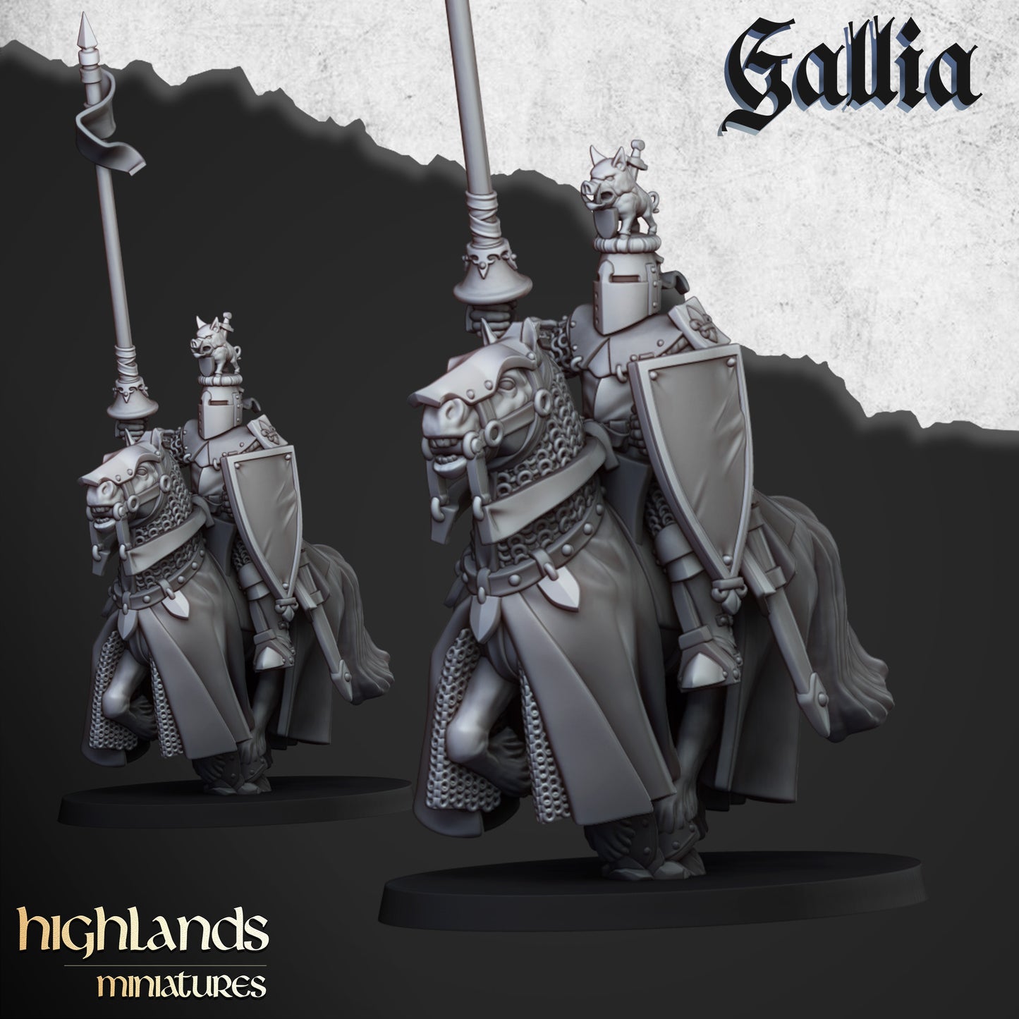 Knights of Gallia - Mounted