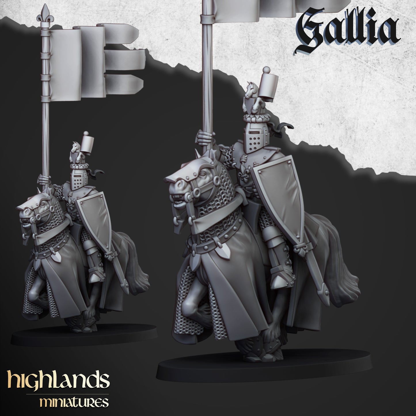 Knights of Gallia - Mounted