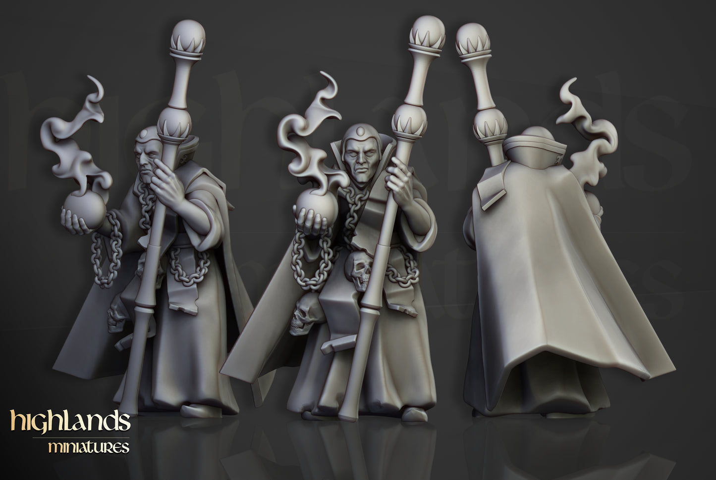 Evil Wizzards - Set of three