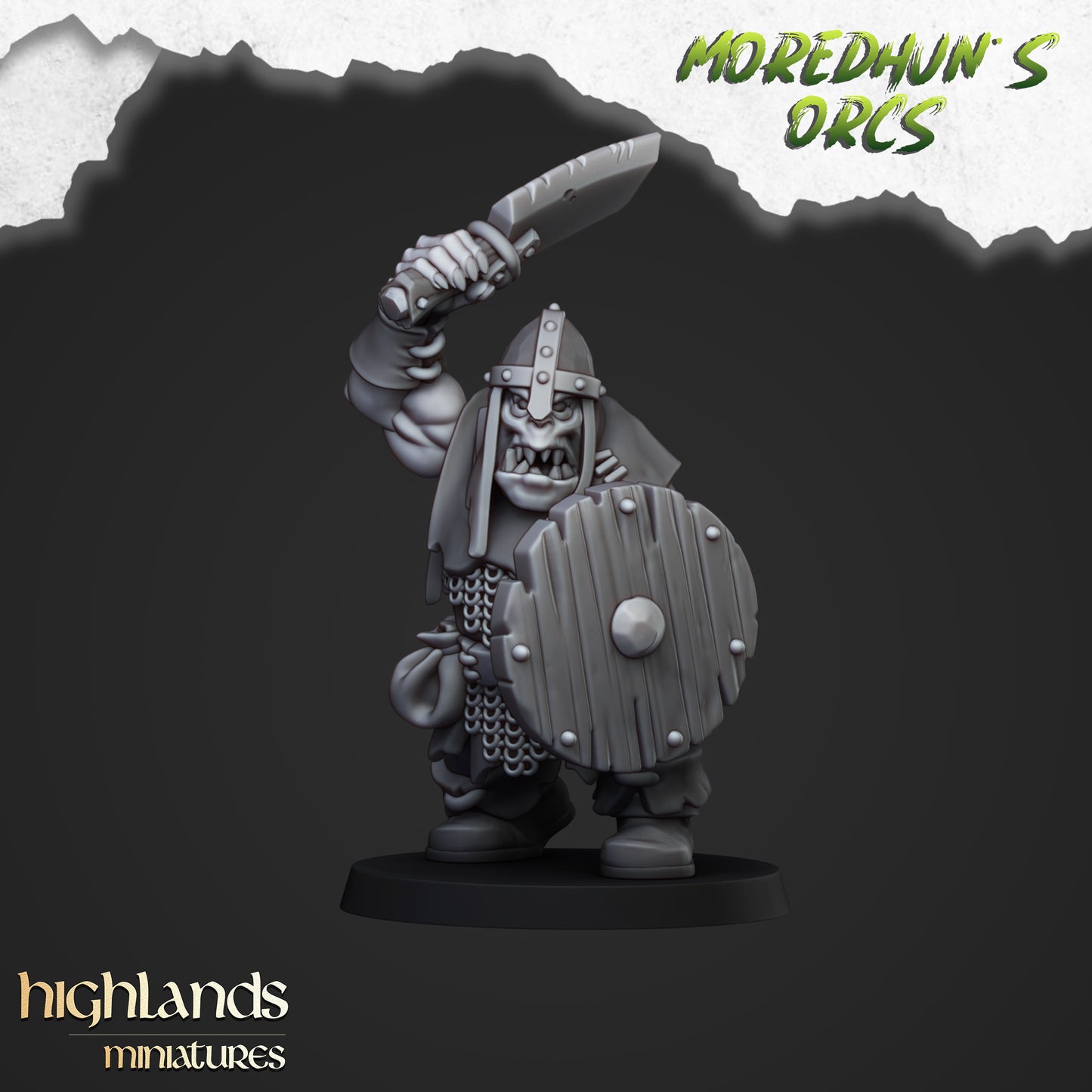 Orc Warriors with 1H Weapons & Shield