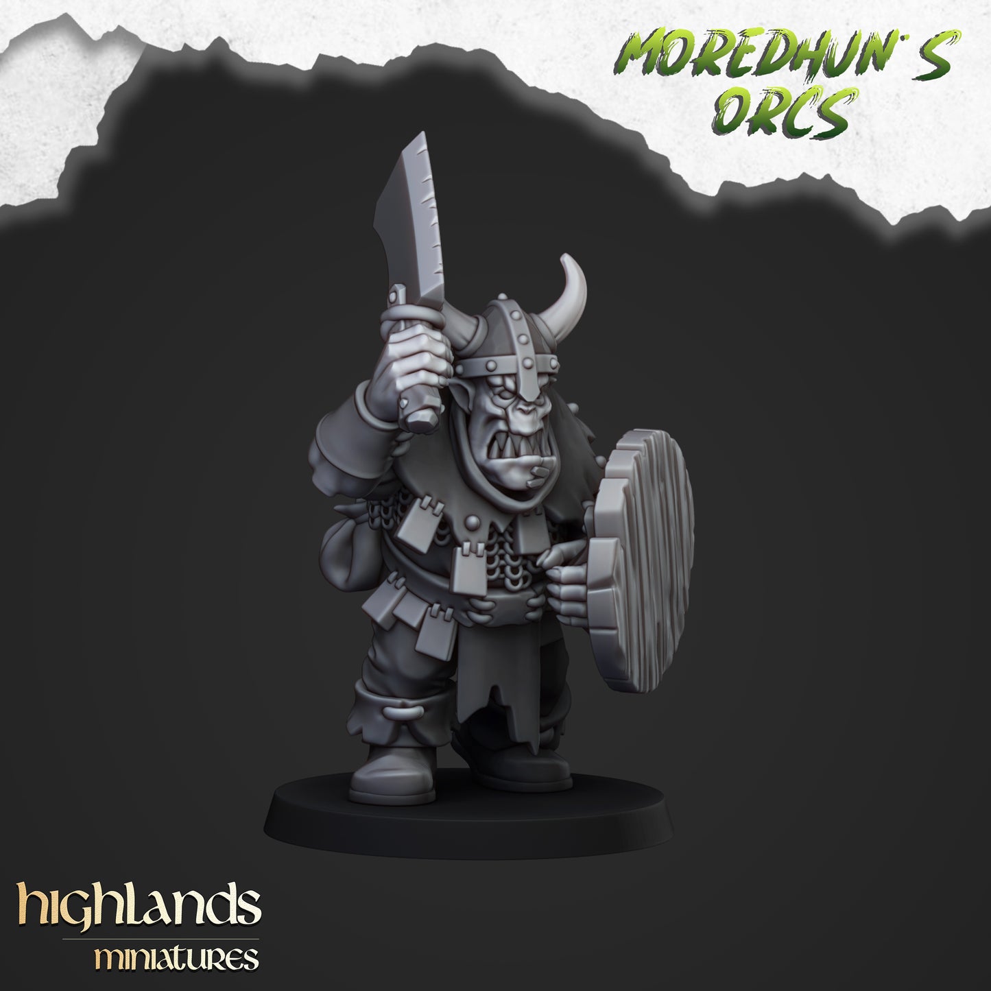 Orc Warriors with 1H Weapons & Shield