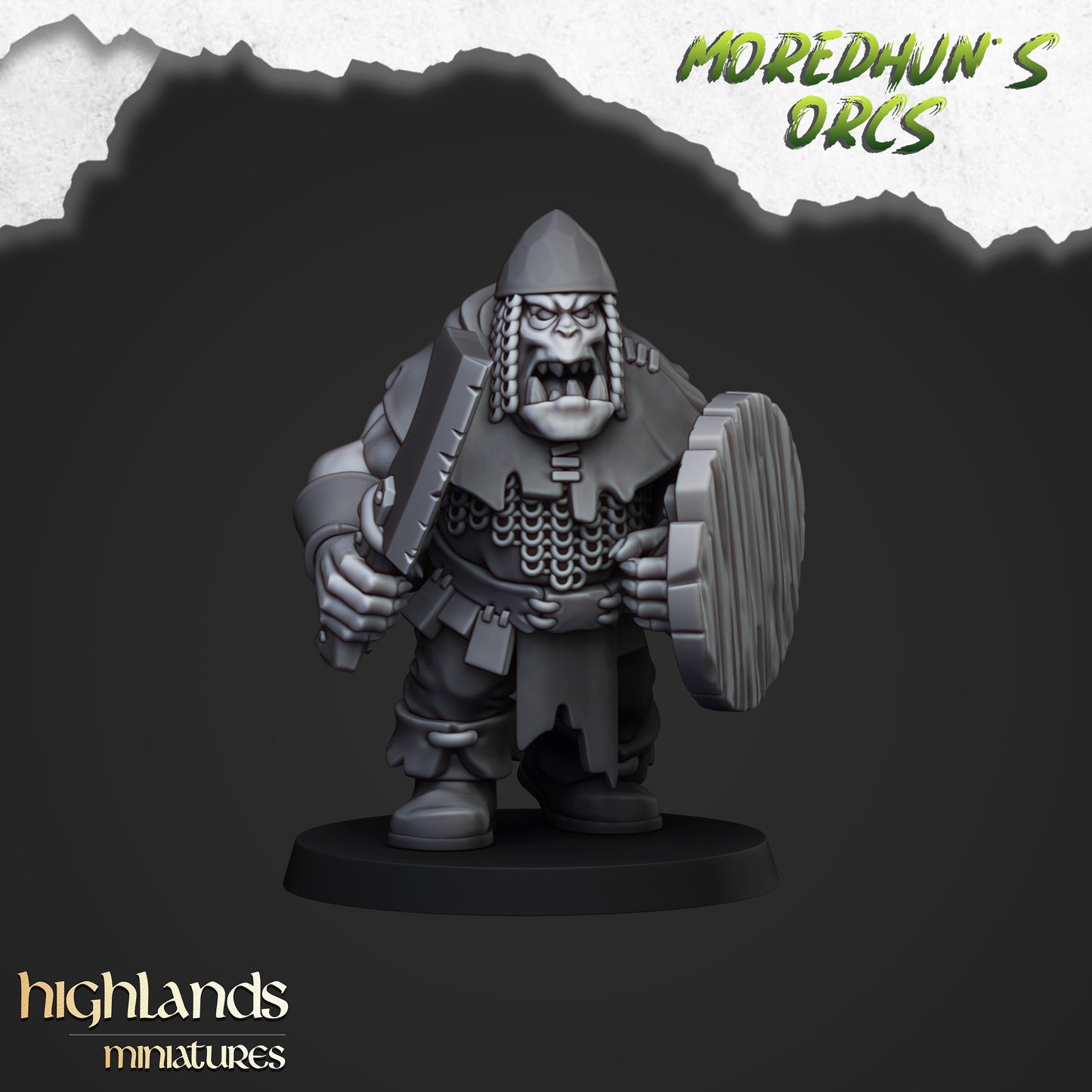 Orc Warriors with 1H Weapons & Shield