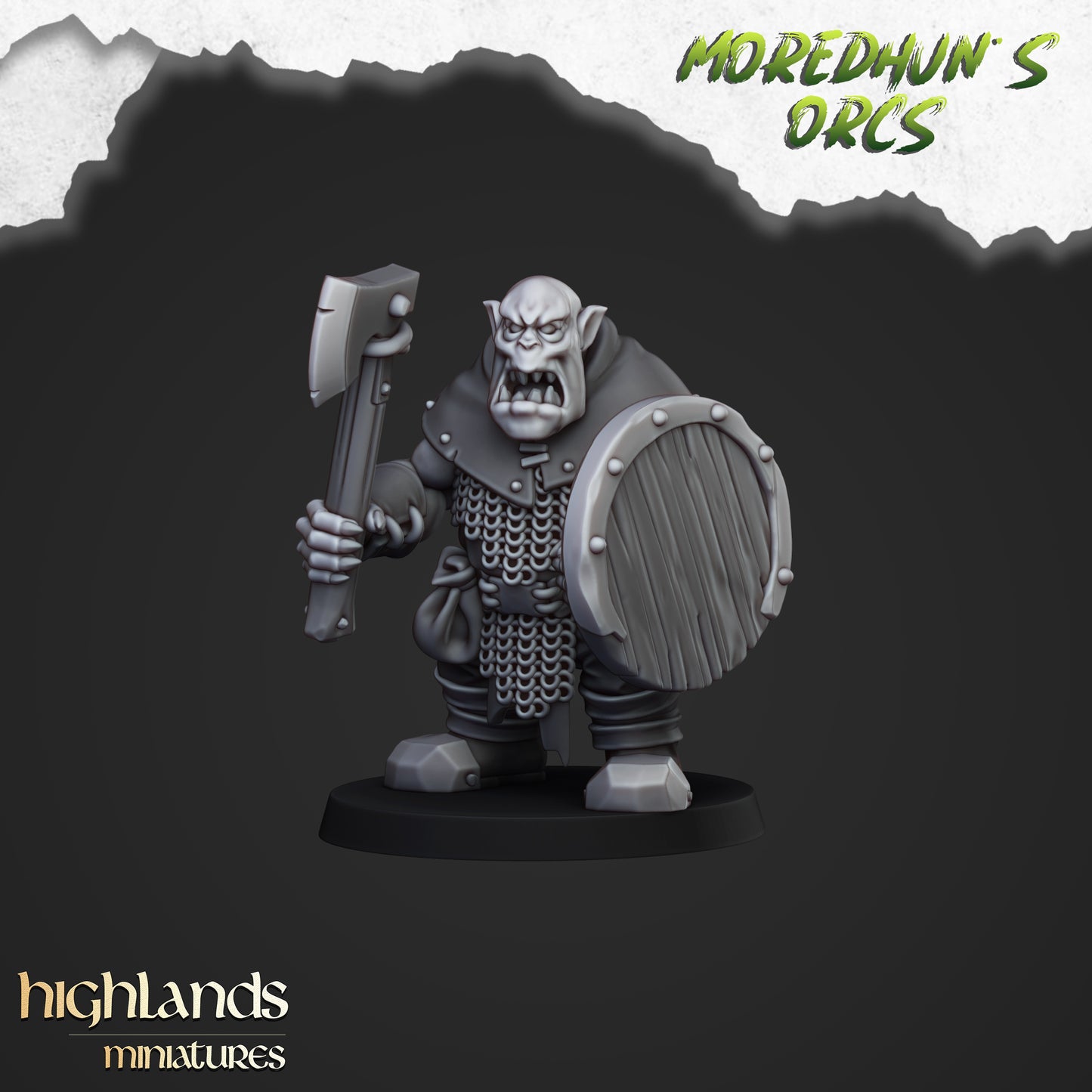 Orc Warriors with 1H Weapons & Shield