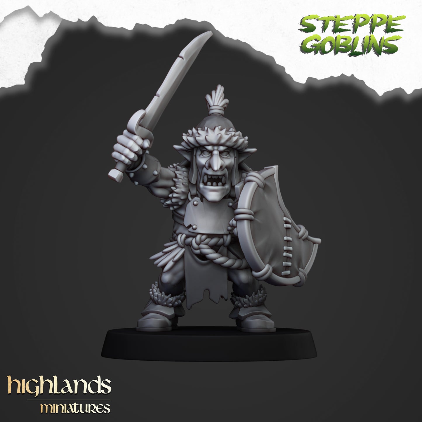 Steppe Goblins with Spears & Shields