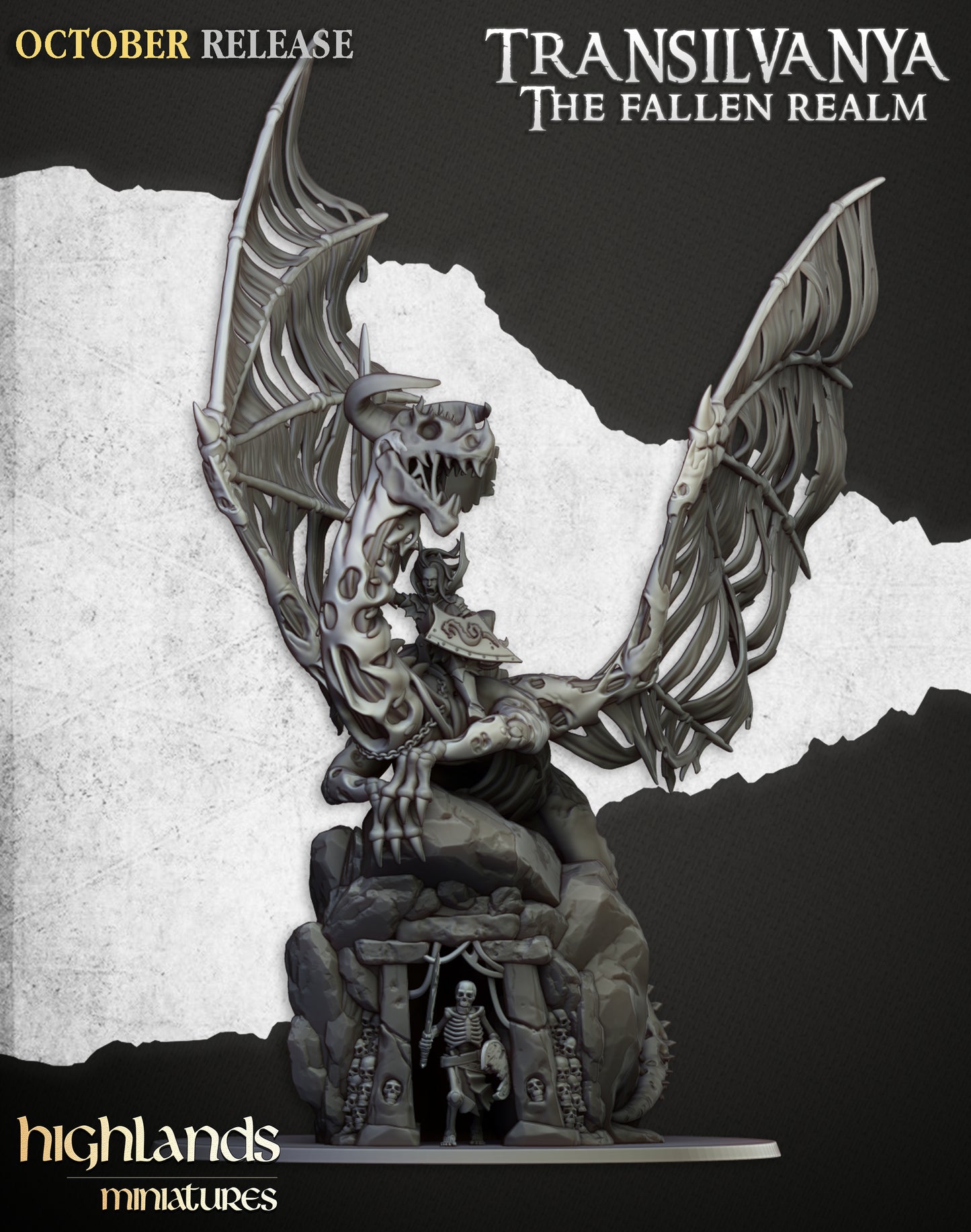 Vampire on Zombie Dragon