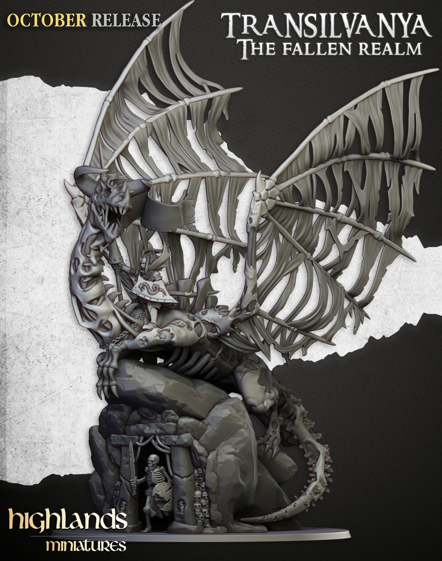 Vampire on Zombie Dragon