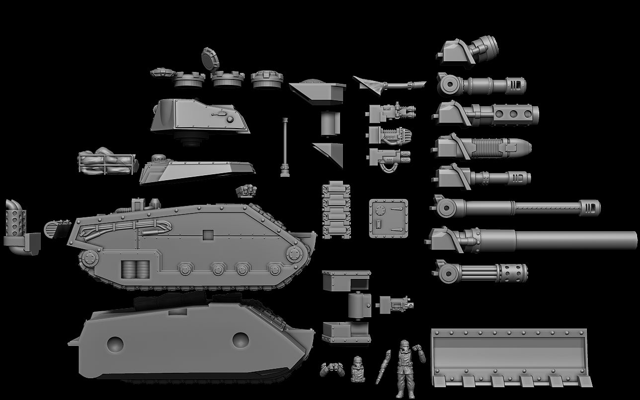 GrimGuard Battle Tank