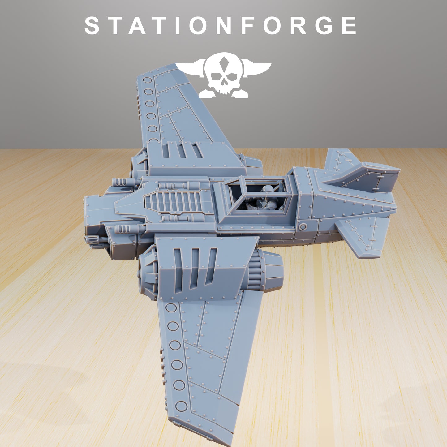 GrimGuard SF-19A Fighter Plane