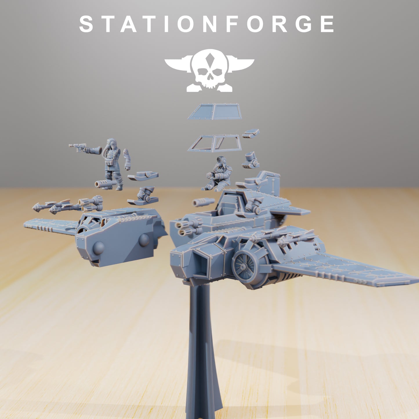 GrimGuard SF-19A Fighter Plane