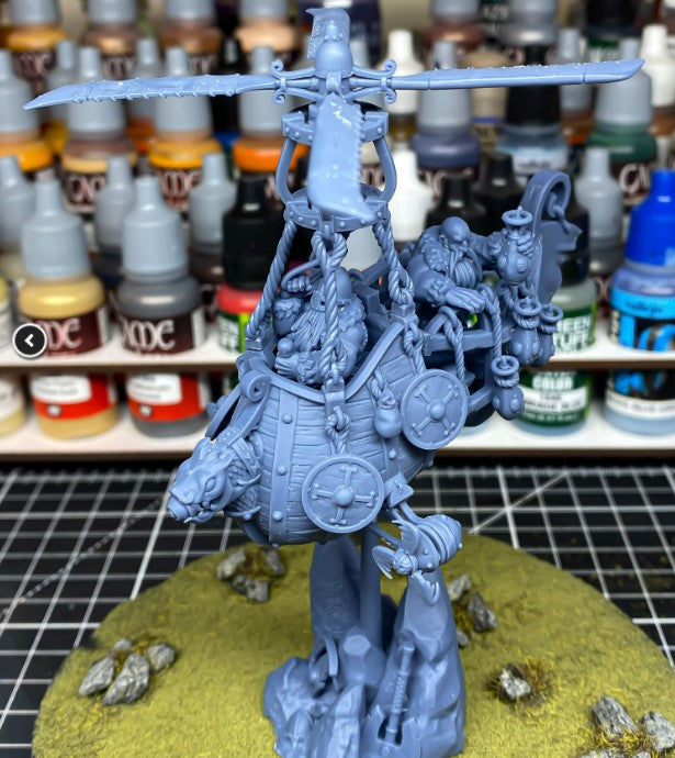 Dwarf Flying Machine - Longback