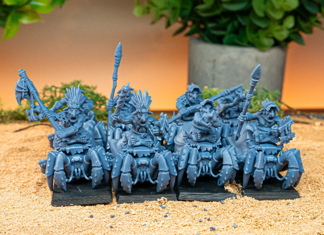 Coast Goblins Mounted on Crabs