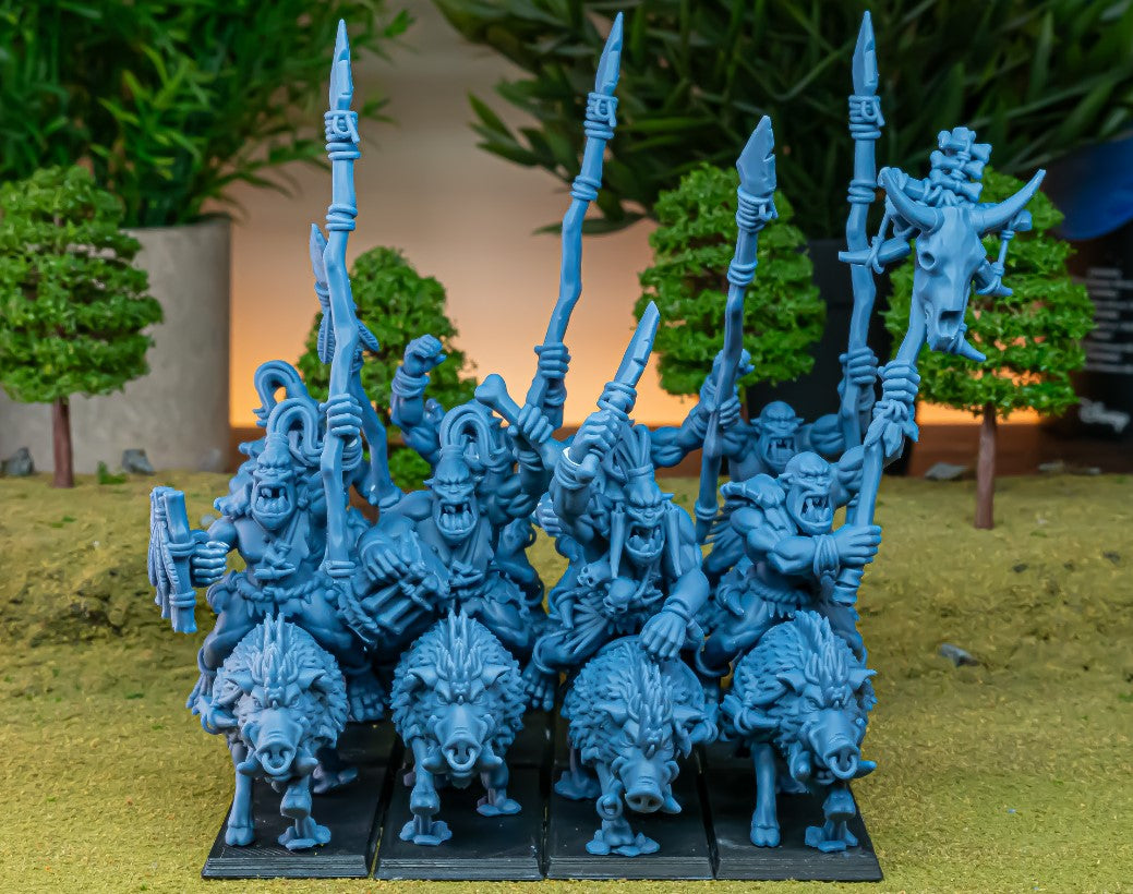 Orcs on Boars
