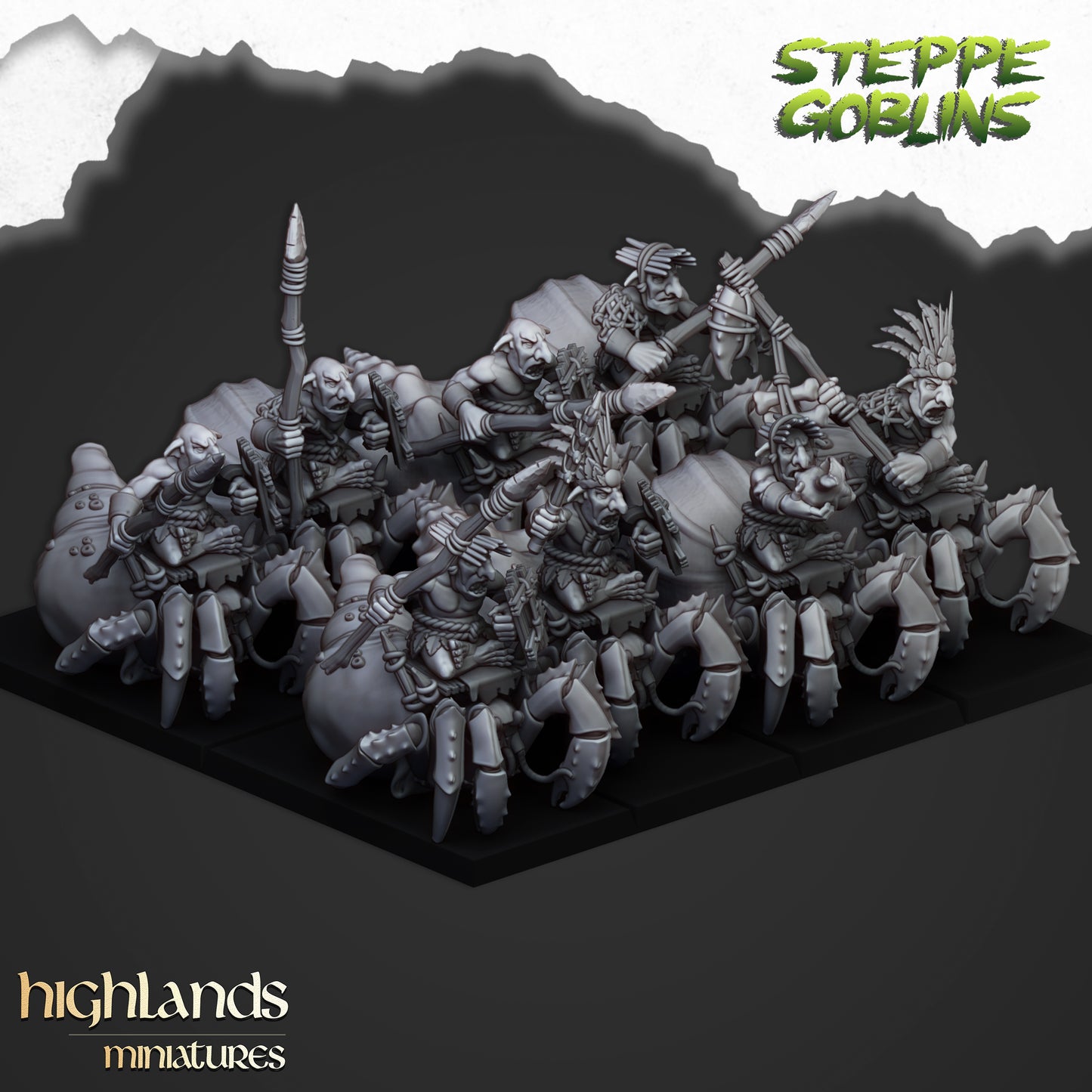 Coast Goblins Mounted on Crabs