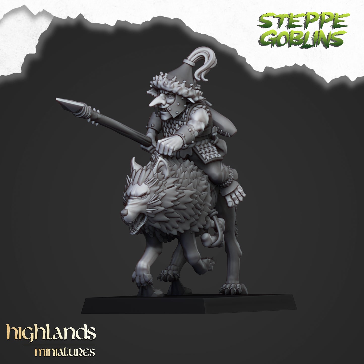 Steppe Goblins Mounted on Wolfs