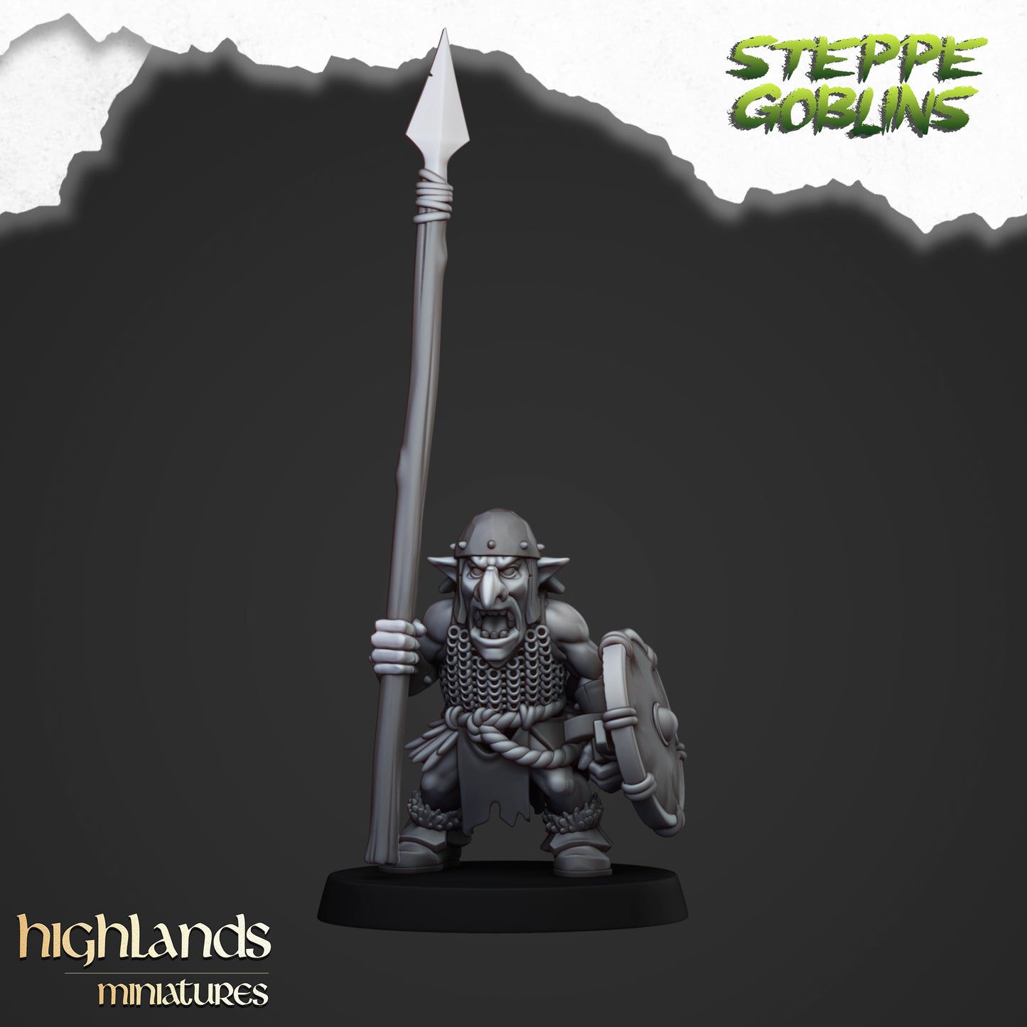 Steppe Goblins with Spears & Shields